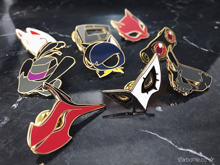 [Enamel Pins] Persona 5 | Starbottle
