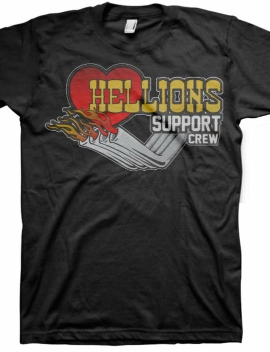 Image of Hellions Support Shirt (Hooker Headers)