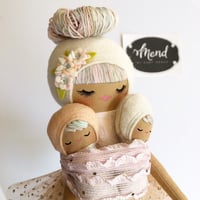 Image 1 of -Reserved-Sparkle Babywearing Mama