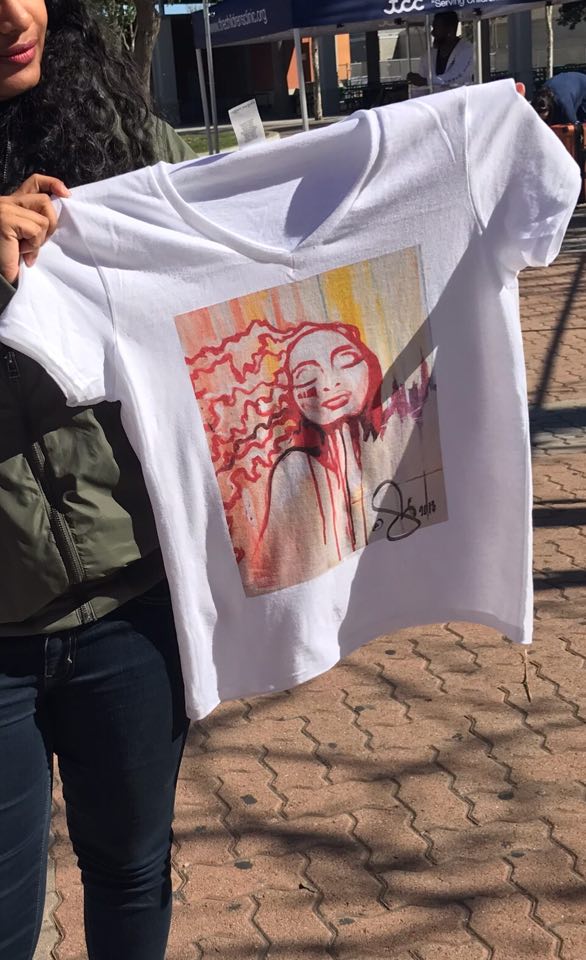 Image of HeART for the city- vneck