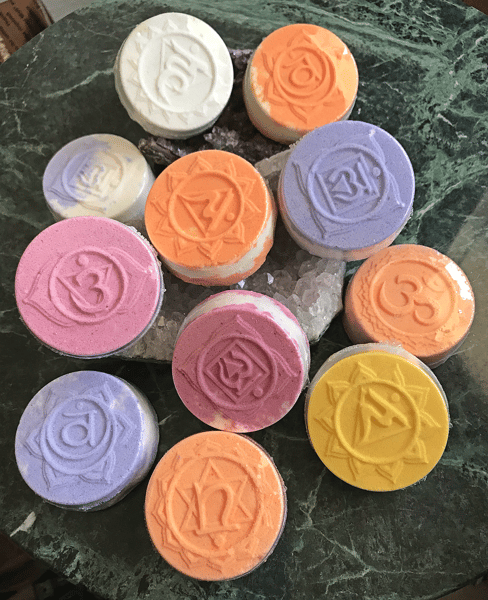 Image of Chakra Crystal Bath Bombs