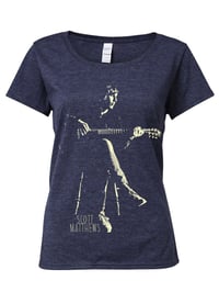 Scott Matthews T-shirt - Ladies (heather navy)