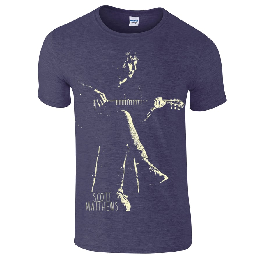 Image of Scott Matthews T-shirt - Mens (heather navy)