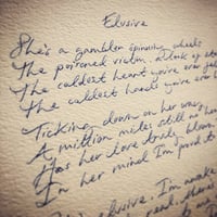Image 2 of Handwritten lyric sheets - Songbook