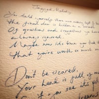Image 5 of Handwritten lyric sheets - Songbook