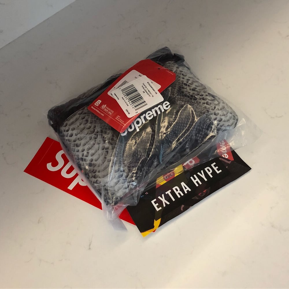 Image of Supreme X The North Face - Snakeskin Duffle Bag