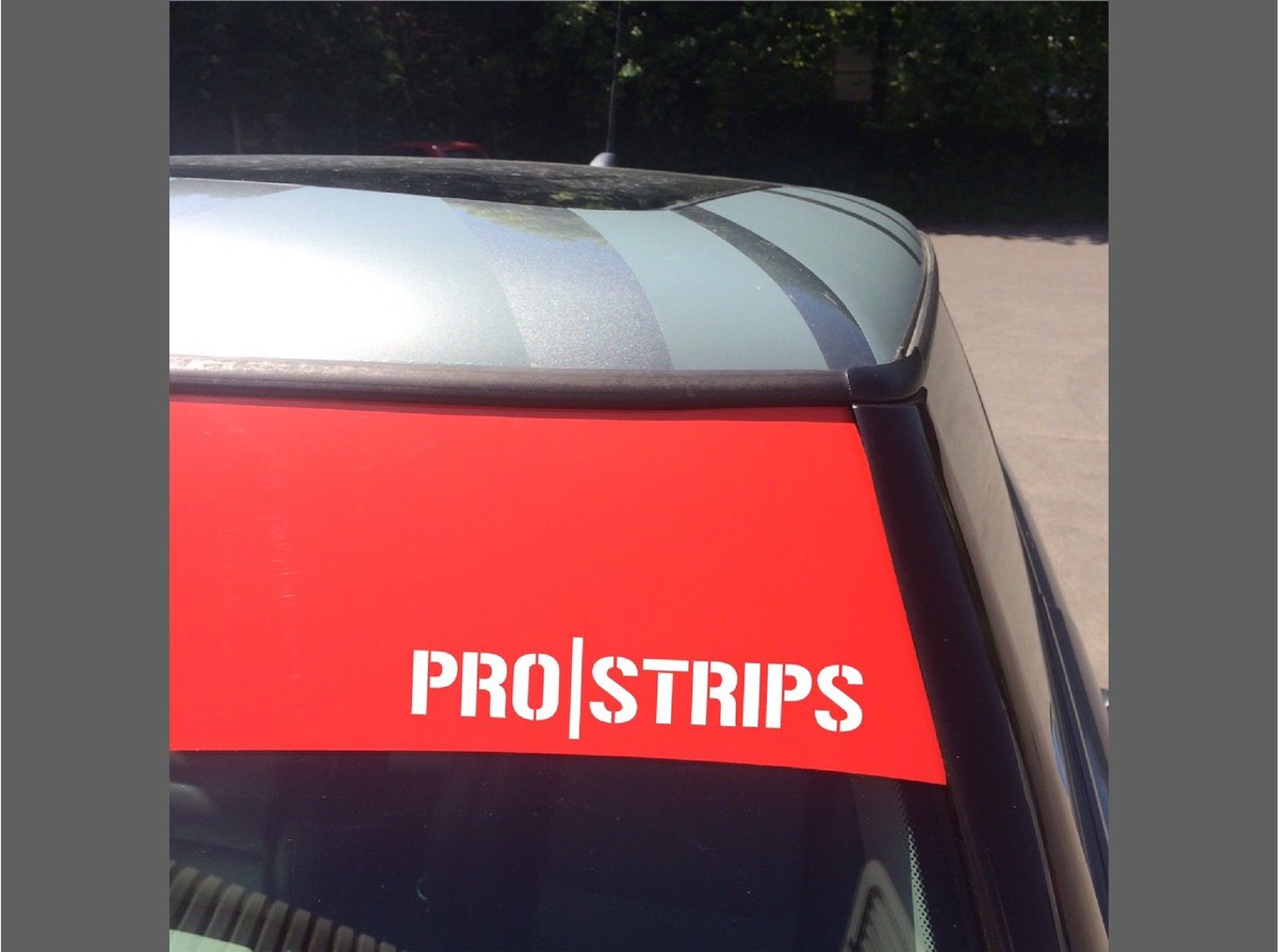PRO STRIPS Premium Quality Sunstrip various colours | Stealth Decals