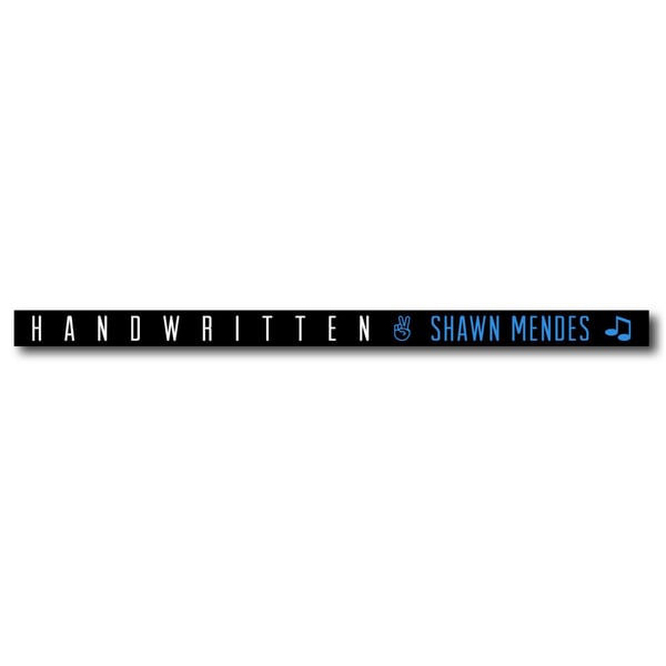 Image of Shawn Mendes - Handwritten Wristband