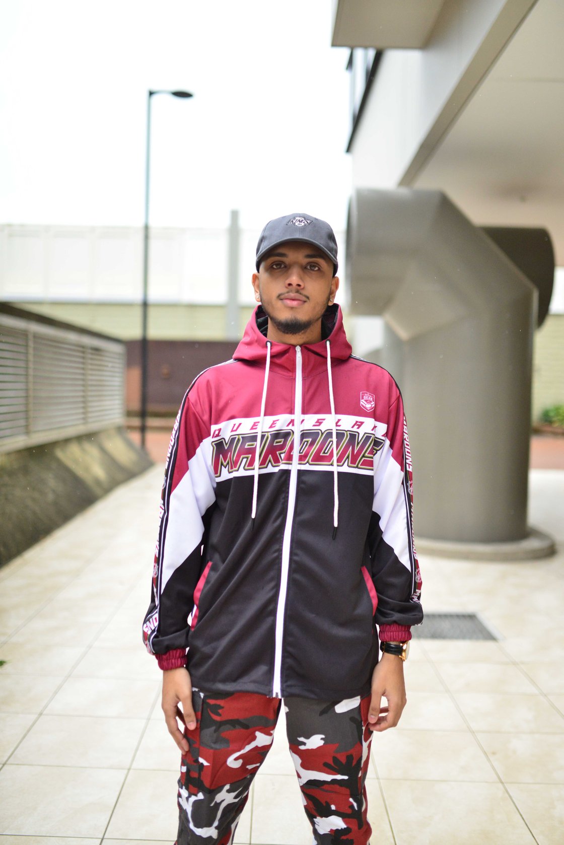 Image of QLD_MAROONS TRACK JACKET