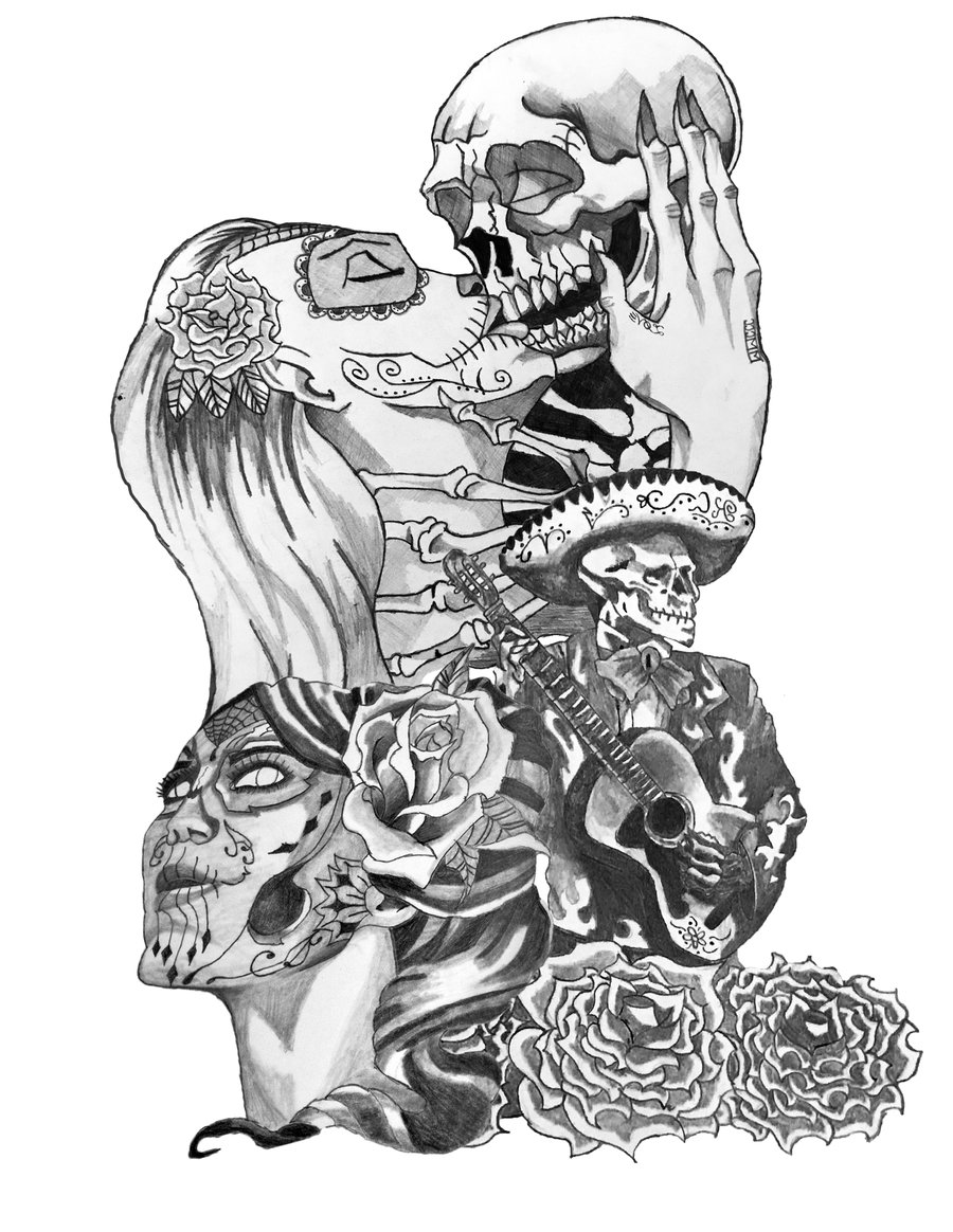 Image of Rose From The Dead Print