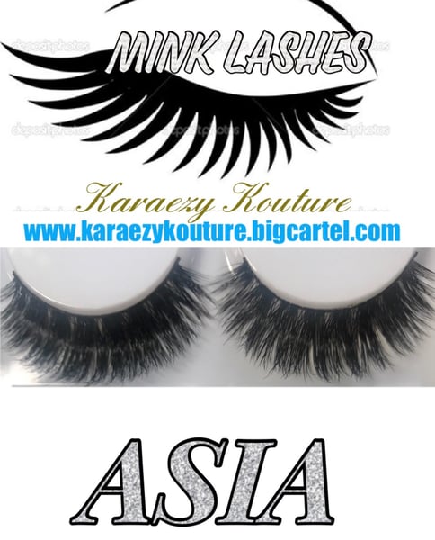 Image of MINK EYELASH STRIPS (MUA Exclusives Collection) "ASIA"