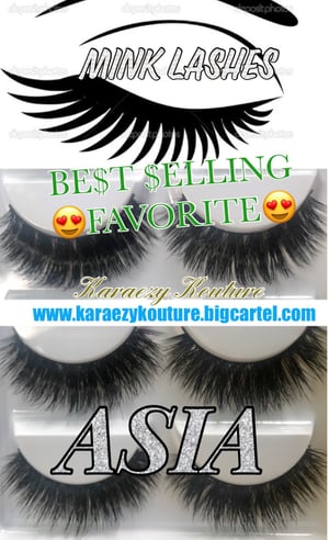 Image of MINK EYELASH STRIPS (MUA Exclusives Collection) "ASIA"