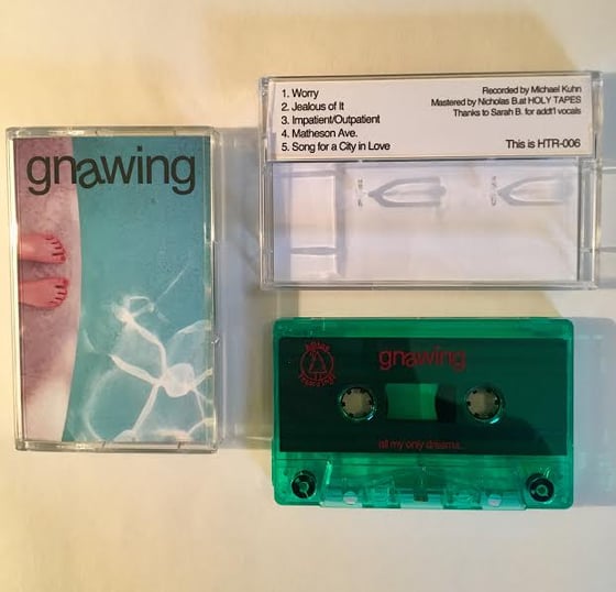 Image of Gnawing "Self Titled" Cassette