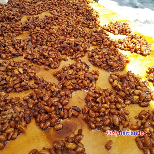 Image of 1 lb Tablet Haitien "Haitian Peanut Brittle"