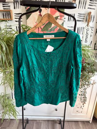 Vintage beaded rayon jacket 