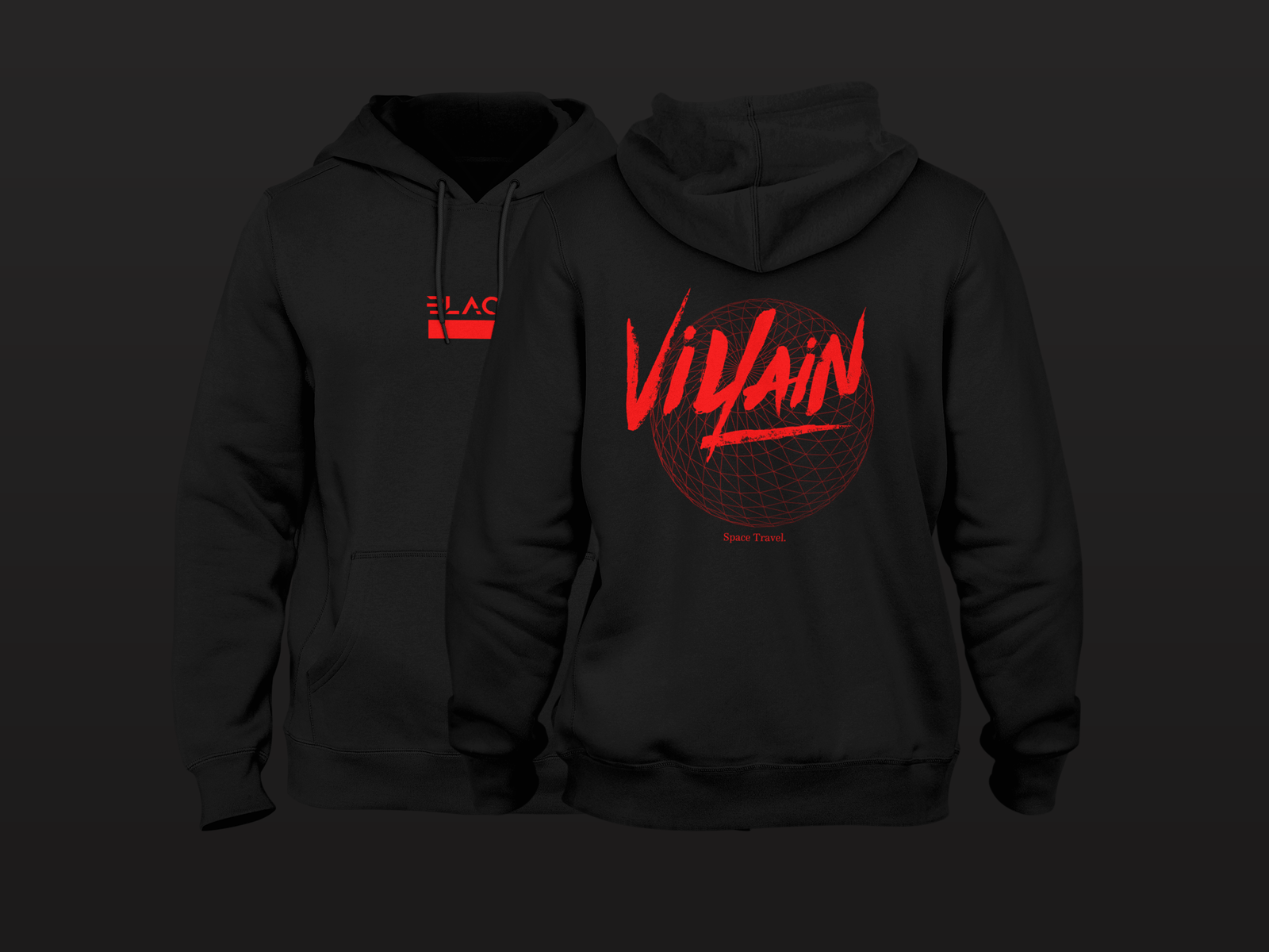 villain hoodie