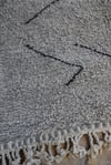Tapis gris "Brija"
