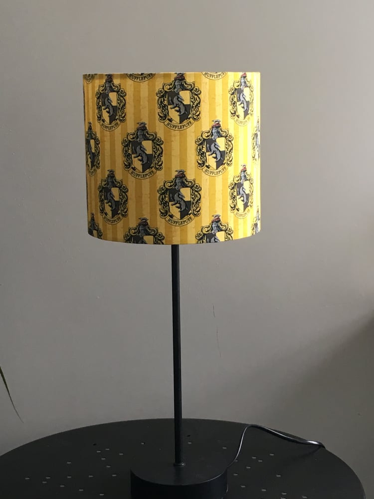 Image of Harry Potter Hufflepuff Lampshade 
