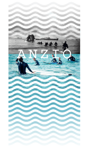 Image of Anzio Surf e soldati