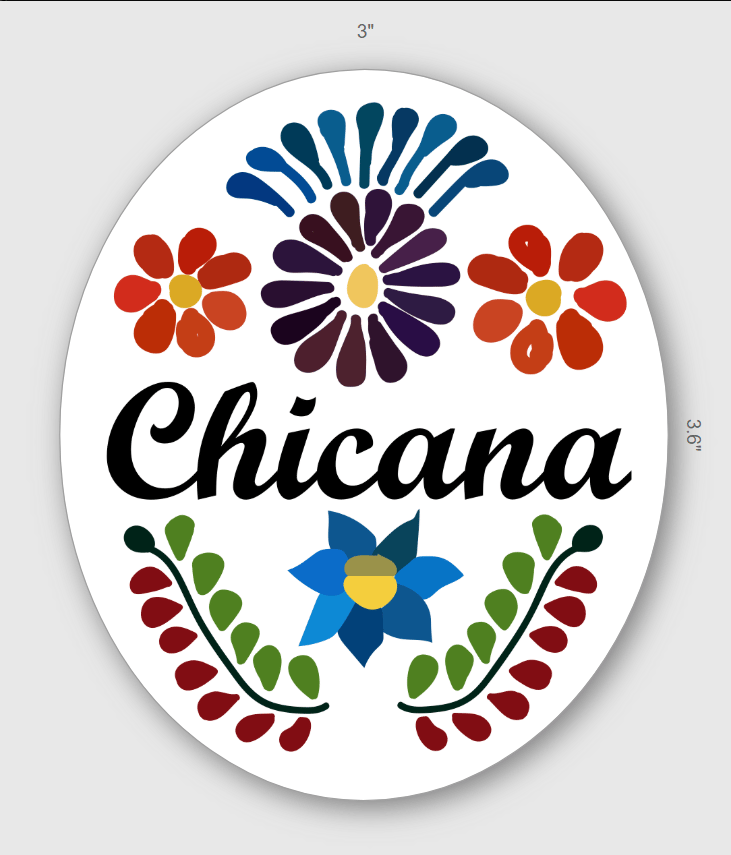 Image of Chicana sticker