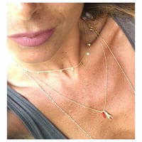 Image 3 of Collana ciondoli personalizzata oro