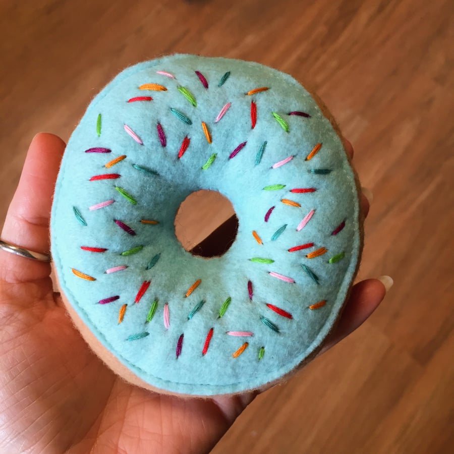 Image of Blueberry Sprinkle Donut