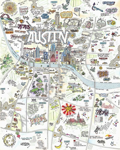Image of Austin Map