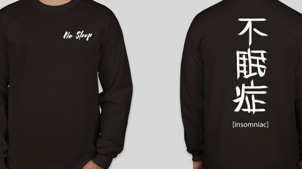 Image of [ Insomniac ] Long Sleeve-T