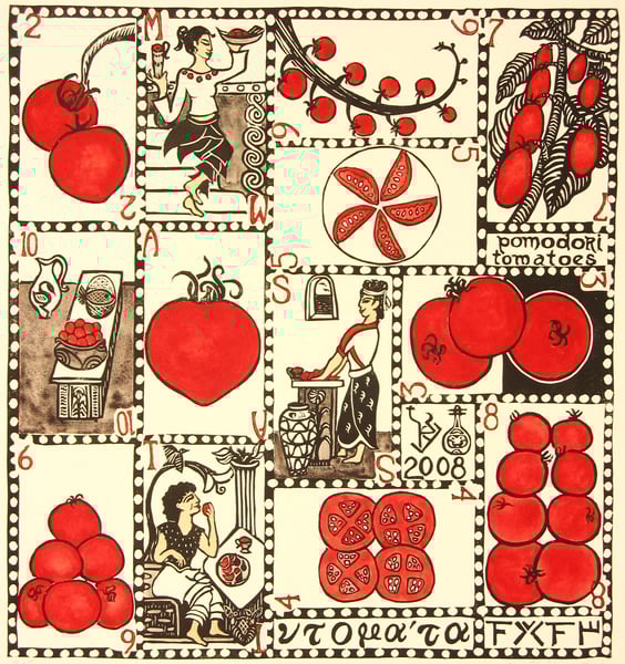 Image of Suit Of Tomatoes