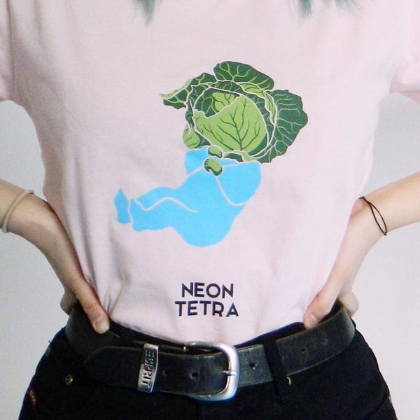 Image of Cabbage Baby Tee