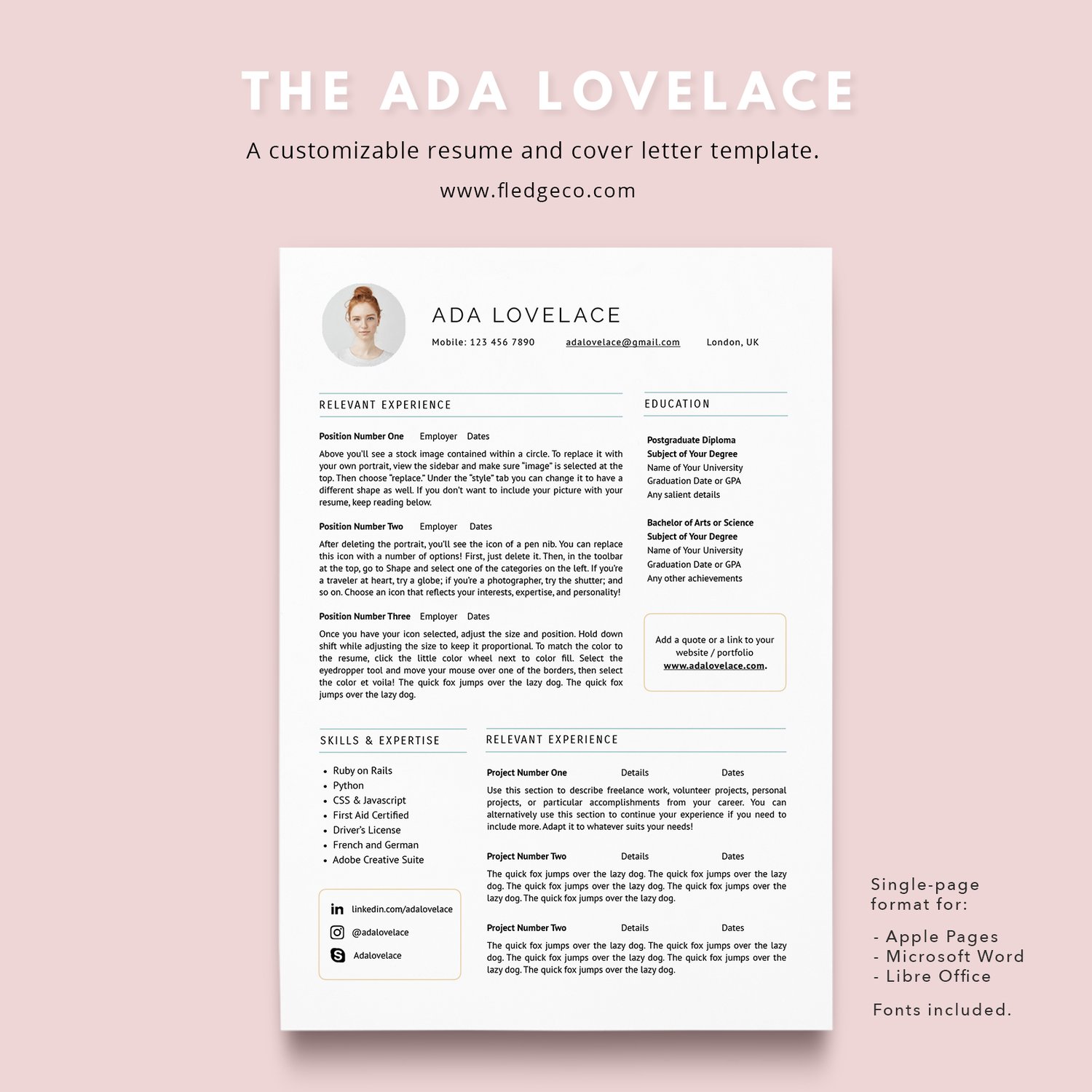 Image of The Ada Lovelace