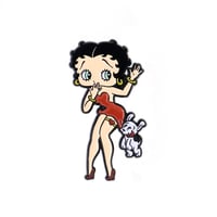 Betty Boop - Betty Boop & Pudgy Enamel Pin