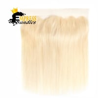 Image 3 of 13x6 HD blonde straight frontal