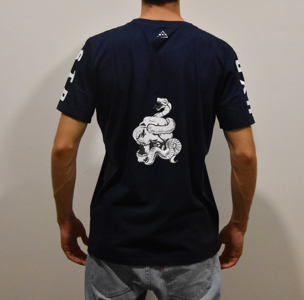 Image of Printed Sleeves T-Shirt