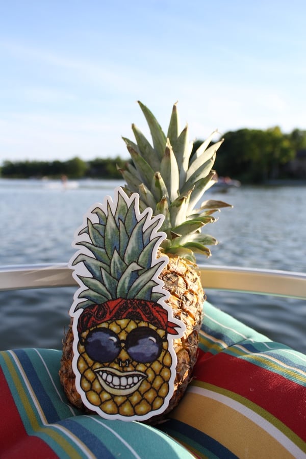 Image of BIG PUNKAPPLE STICKER