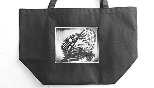 Image of Tote Bag / Reusable Large Original Graphic