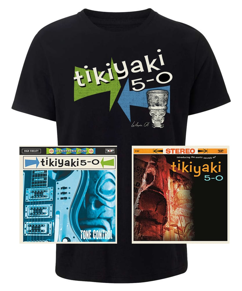 Image of Tikiyaki5-0 - 2 EP / T-shirt Bundle