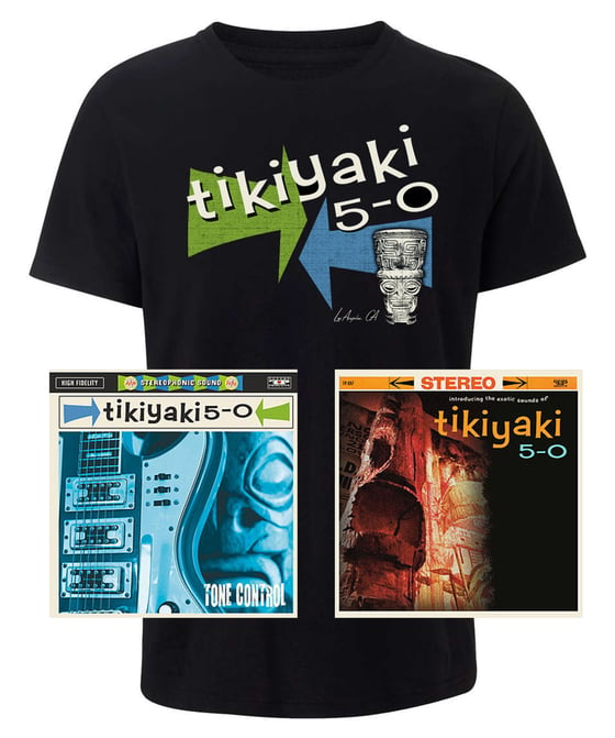 Image of Tikiyaki5-0 - 2 EP / T-shirt Bundle