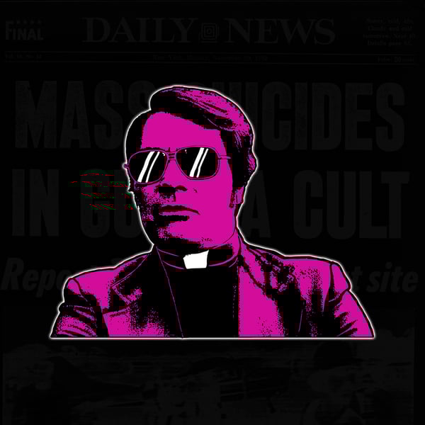 Image of Jim Jones FLAVORAID Enamel Pin