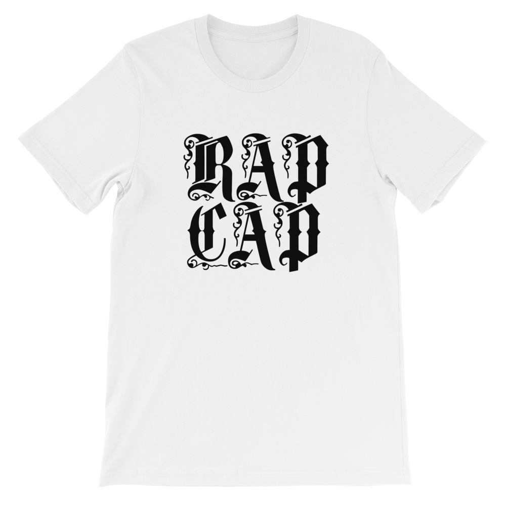 Image of Real Rap Cap White Tee