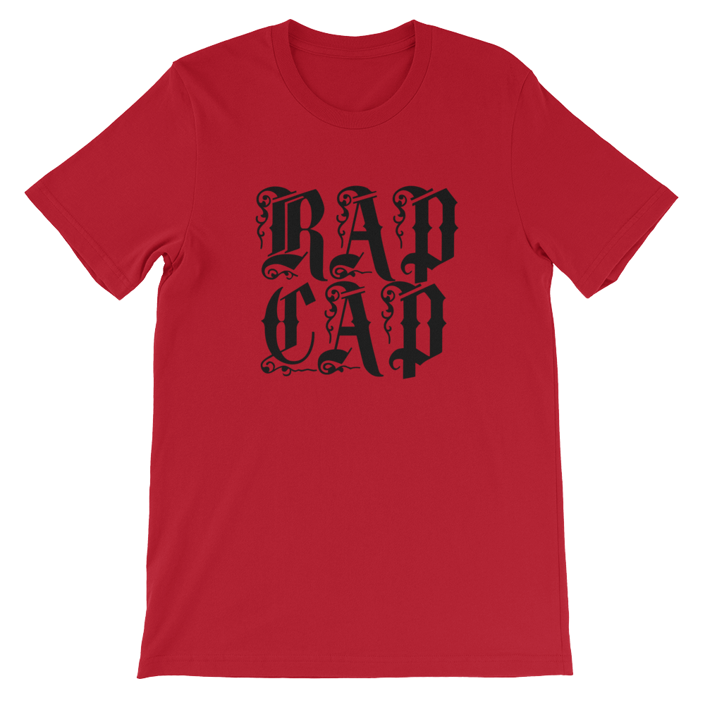 Image of Real Rap Cap Red Tee