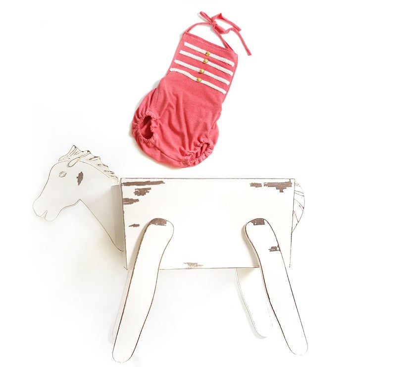 Image of Süßes Reiter-Set für sitzende Babys / sweet equestrian set for sitters -EXCLUSIV- 