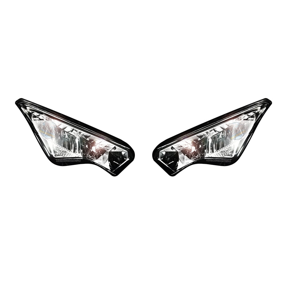 Image of Headlight Stickers – To fit Kawasaki Ninja 400 2017>