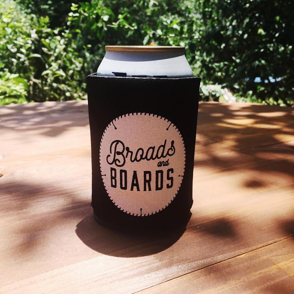 Image of Broads and Boards Koozie