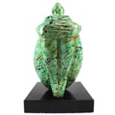 Image of Modern Abstract Sculpture of the Female Form in a Yoga Pose