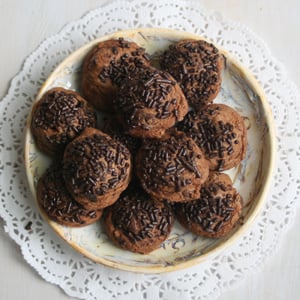 Image of Chocolate Truffle Cookies (TWO DOZEN)