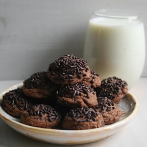 Image of Chocolate Truffle Cookies (TWO DOZEN)