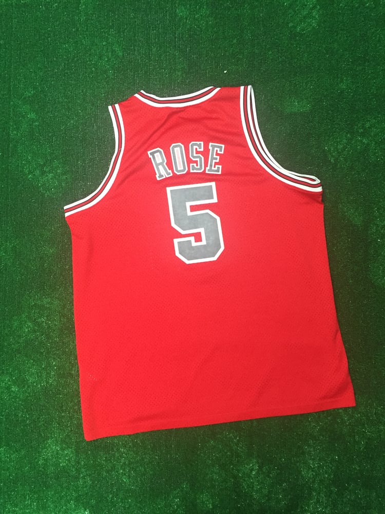 Jalen Rose Chicago Bulls Rewind Jersey Size XXL Iconic Vintage Apparel LLC