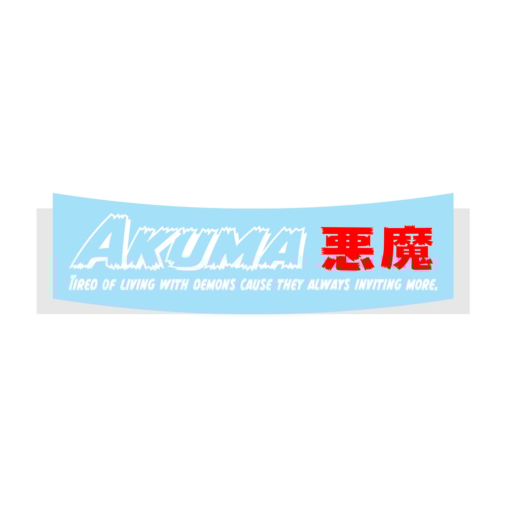 Image of Akuma Logo Decal