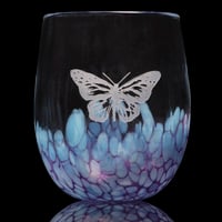 Image 1 of ANIMAL TOTEM GLASS: BUTTERFLY